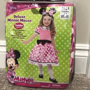 Minnie Mouse toddler 3-4 years old costume